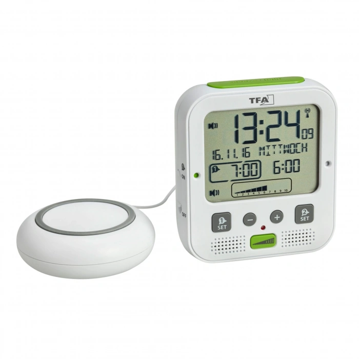 Titreşimli alarm özelliğine sahip yüksek performanslı radyo çalar saat