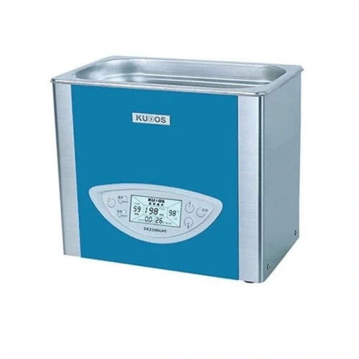 Ultrasonik Su Banyosu, 6 Lt, Lcd Ekran, Degassing Özellikli, 1-199 Dak. Zamanlayıcı, 60 C, 53 kHz, Kapak ve Sepet Dahildir