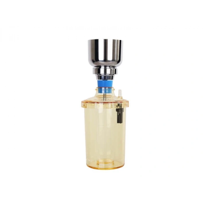 Vakum Filtrasyon Sistemi, Paslanmaz Çelik Huni 300 ml + Pc Atık Toplama Şişesi 1200 ml