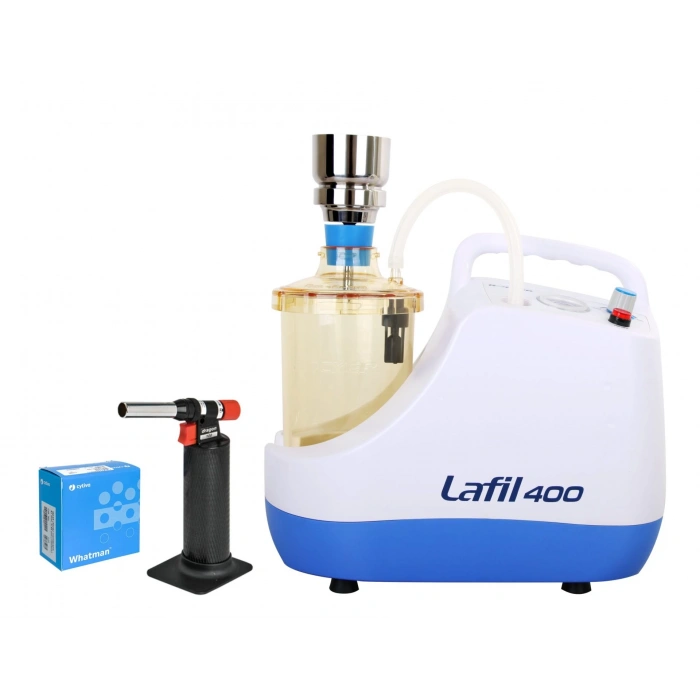 Vakum Pompası + Filtrasyon Sistemi, Yağsız, Kapasite 25 Lt, 720 mmHg (95,9 kPa), 220V/50Hz