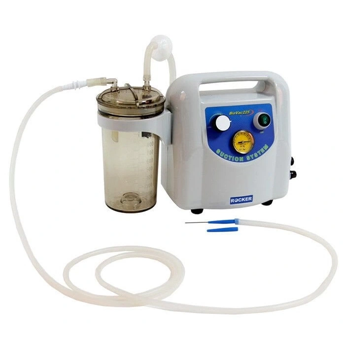 Vakum Pompası, Portatif, Kapasite 23 Lt, Plastik Şişe 1000 ml, 650 mmHg (86,7 kPa), 220V/50Hz