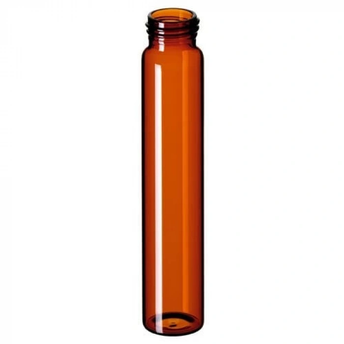 Vial 60ml, Epa, Vidalı Boyunlu, 140 X 27.5mm, Amber, 1. Hidrolit Kalite 100 Adet
