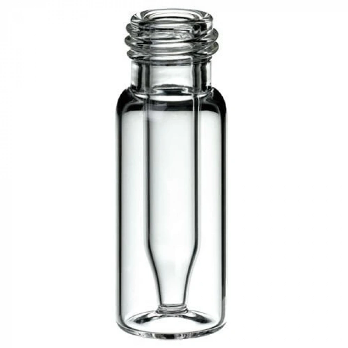 Vial, Şeffaf, Vidalı, 32 X 11.6mm, 1. Hidrolitik Kalite, İnsert Vial İle  100 Adet