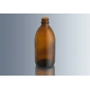 Şişe, Cam, Dar Boyunlu, Kapaklı, Amber, 500 ml