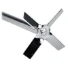 Grand Propeller stirrer, shaft length 60cm,stirrer diameter 10cm, 316L stainless steel