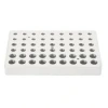 Heating block, used for 0.2mL, 0.5mL and 1.5/2mL tubes , 18 holes each volume (thin)