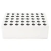 Heating block, used for 2mL tubes, 40 holes (thin)