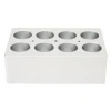 Heating block, used for 50mL tubes, 8 holes