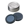 Kapak 20mm, Alüminyum, Şeffaf Lake, Tamamen Çikalir, Pharma-Fix-Septa, Butyl/Ptfe, 50° Shore A, 3.0mm 100 Adet