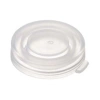 Kapak 22mm, Pe, Sıkmalı, 23,5 X 5,5mm, Şeffaf, Üst Kapalı 100 Adet