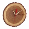 Meşe ağacından yapılmış analog duvar saati TREE-O-CLOCK