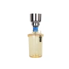 Vakum Filtrasyon Sistemi, Paslanmaz Çelik Huni 300 ml + Pc Atık Toplama Şişesi 1200 ml