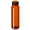 Vial 40ml, Epa, Vidalı Boyunlu, 95 X 27.5mm, Amber, 1. Hidrolit Kalite 100 Adet