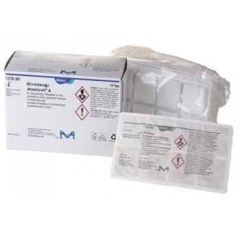 132381.0001 Anaerocult A for microbiology Reagent for the generation of an anaerobic medium in an anaerobic jar 10 Ad