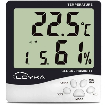 3 ADET Loyka H100 Sıcaklık ve Nem Ölçer