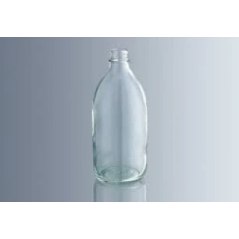 Şişe, Cam, Dar Boyunlu, Kapaklı, Şeffaf, 30 ml