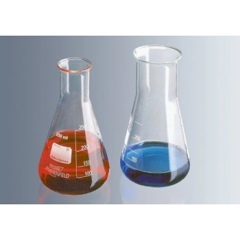 Erlenmayer, Cam, Dudaklı, Dar Boyunlu, 25 ml