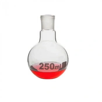 Balon, Cam, Dibi Düz, Şilifli, 50 ml, 2932