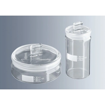 Tartım Kabı, Cam, Kısa Form, 30x50 mm