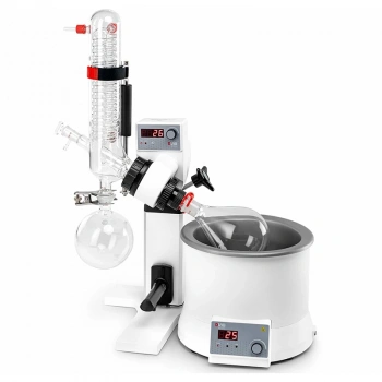 RE100-S 1700cm² Kondenser Paket Rotatif Evaporatör