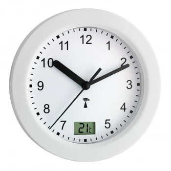 Analog radyo kontrollü banyo saati