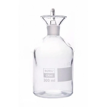 BOD  Şişesi, Kalibrasyonlu, Cam kapak 19  250-300 mm