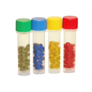 BONCUKLU BAKTERİ SAKLAMA TÜPÜ w/GLISEROLLÜ 100 Adet x 1 mL