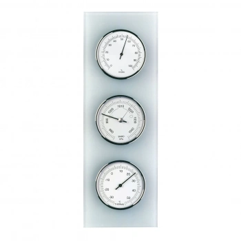 Camdan yapılmış analog hava istasyonu