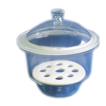 Desikatör - Düz Kapaklı - Porselen Diskli 240 Mm