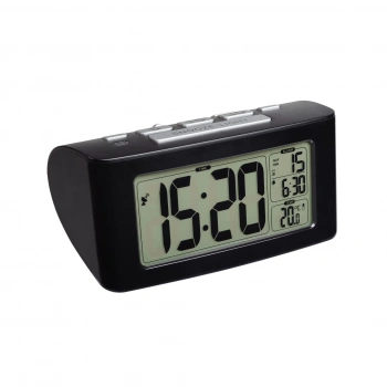 Dijital radyo kontrollü çalar saat, uyku zamanlayıcısı ile SIESTA