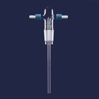 Gaz Yıkama Şişe Başlığı - Frit Disksiz - P.P Yan Kollu