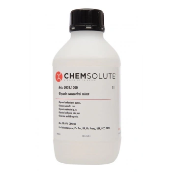 Glycerol Anhydrous Puriss.Ph. Eur., Bp, Ph. Franc., Usp, Fcc, E422 1 Lt