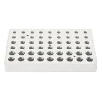 Heating block, used for 0.2mL, 0.5mL and 1.5/2mL tubes , 18 holes each volume
