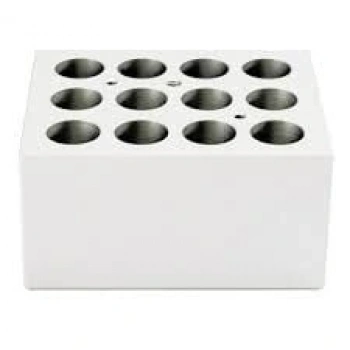 Heating block, used for 5mL tubes, 8 holes