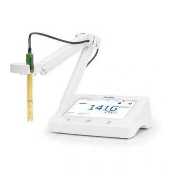 HI6321-02 Laboratuvar Araştırma Sınıfı Tezgahüstü EC / TDS / Tuzluluk / Rezistivite Metresi ATC ve Genişletilmiş Aralık