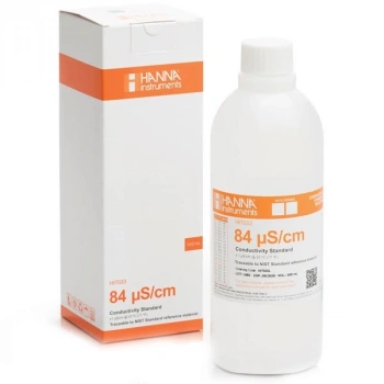 HI7033L 84 µS/cm EC value @ 25°C, 500 mL bottle