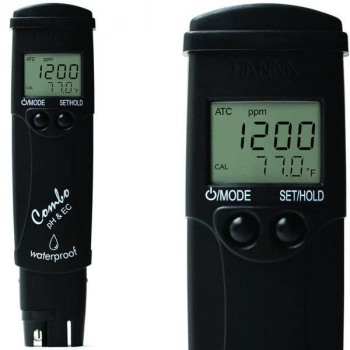 HI98129 Düşük Aralık pH / İletkenlik / TDS Test Cihazı 3999 μS / cm / 2000 ppm (mg / L)