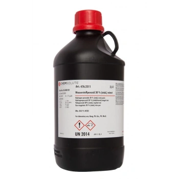 Hydrogen Peroxide 30% Puriss. Ph Eur 2,5 Lt