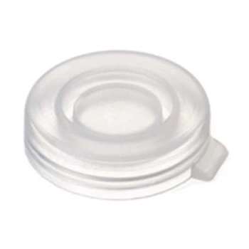 Kapak 18mm, Pe, 19.8 X 5.2mm, Üst Kapalı, Şeffaf 100 Adet