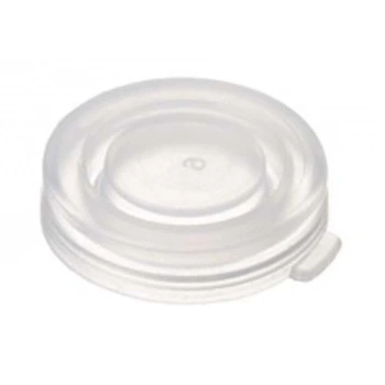 Kapak 22mm, Pe, Sıkmalı, 23,5 X 5,5mm, Şeffaf, Üst Kapalı 100 Adet