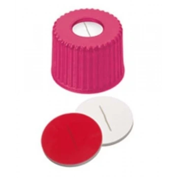 Kombinasyon contası, Pembe - Orta Delikli, Silikon Beyaz/Ptfe Kırmızı, 45° Shore A, 1.3mm 100 Adet