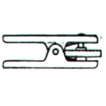 KÜRESEL ŞİLİF KISKACI - Metal  KS 35/20