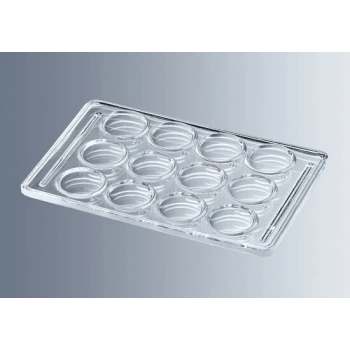 Lam, çukur, mikroflokülasyon için, 12 kuyucuklu