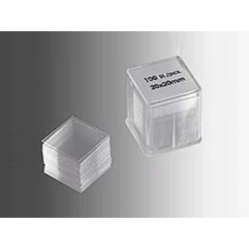 Lamel No:1, 12x12 mm, 100lük Şefaf Plastik Kutuda