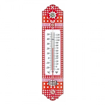 Metal analog iç-dış termometre