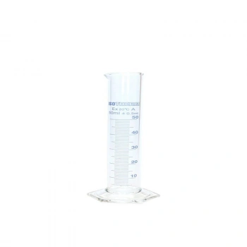 Mezür-Kısa Form- Altıgen Taban 50 ml