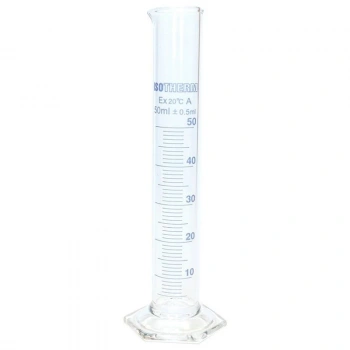 Mezür-Uzun Form- Altıgen Taban 25 ml