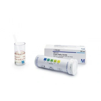 117046.0001 Merck Marka Mquant Serbest Yağ Asitleri 0.5-1.0-2.0-3.0 Mg/G Koh Metot: Ph İndikatörü Test / Paket :100