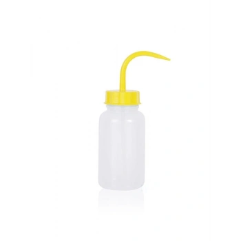 Piset - Geniş Boyun - Pe - 500 Ml - Sarı Kapak