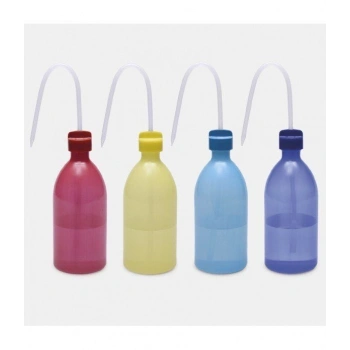 Piset - P.E - Dar Boyun - 500 Ml - Kırmızı